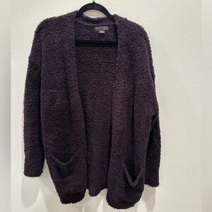 LIKE NEW Eggplant Barefoot Dreams Cardigan